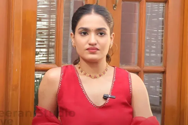 Saniya Ayyappan shared about Sorkkavasal movie