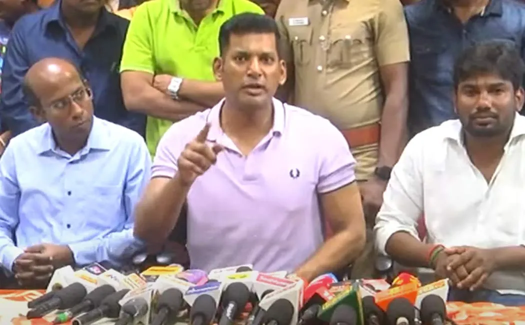 vishal reply to ex minister jayakumar statement about minister udhayanidhi stalin  