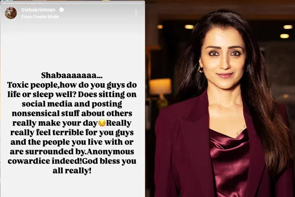trisha feel terrible for some social media members
