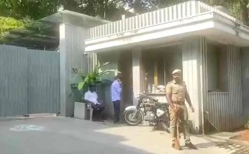 Police protection actor Surya house T nagar 