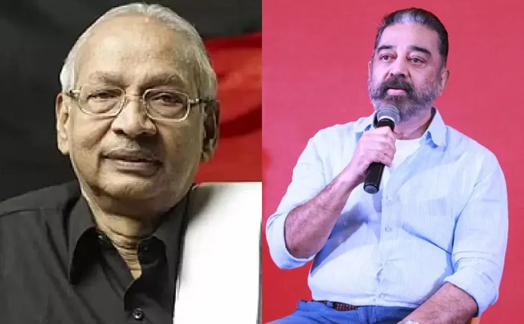 kamalhassan birthday wishes to k veeramani