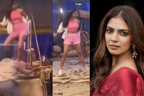 the raja saab movie malavika mohanan scene leaked in internet
