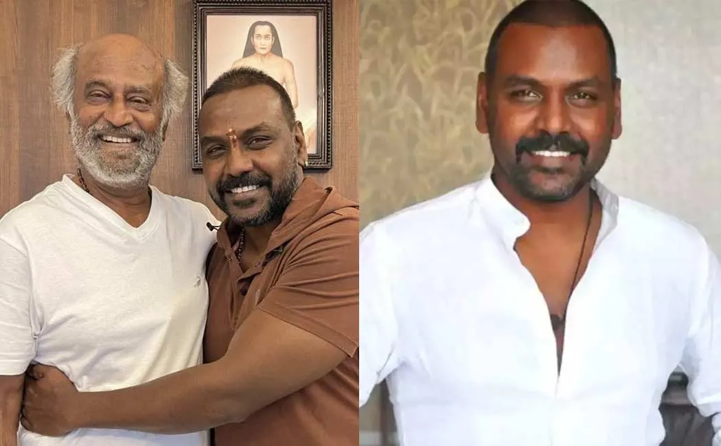 Raghava Lawrence blessed by Rajini