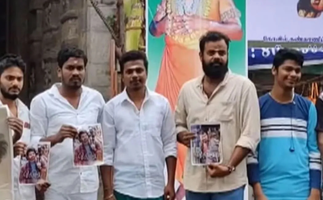vijay fans prayer for varisu movie success