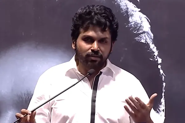 karthi speech in vijayakanth memorial meet 