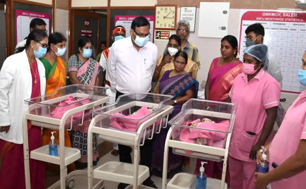 Three girls in one delivery; A decision made by parents due to poverty