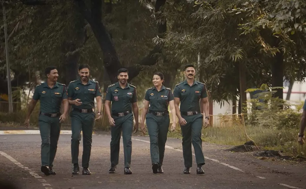 arya captain movie trailer released