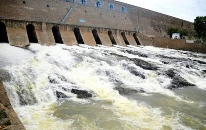 salem district mettur dam water level decreased 