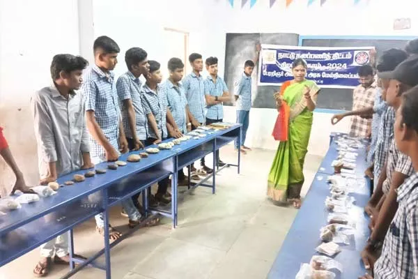 Awareness program for students to protect antiquity