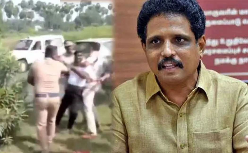 Su. Venkatesan questions the police