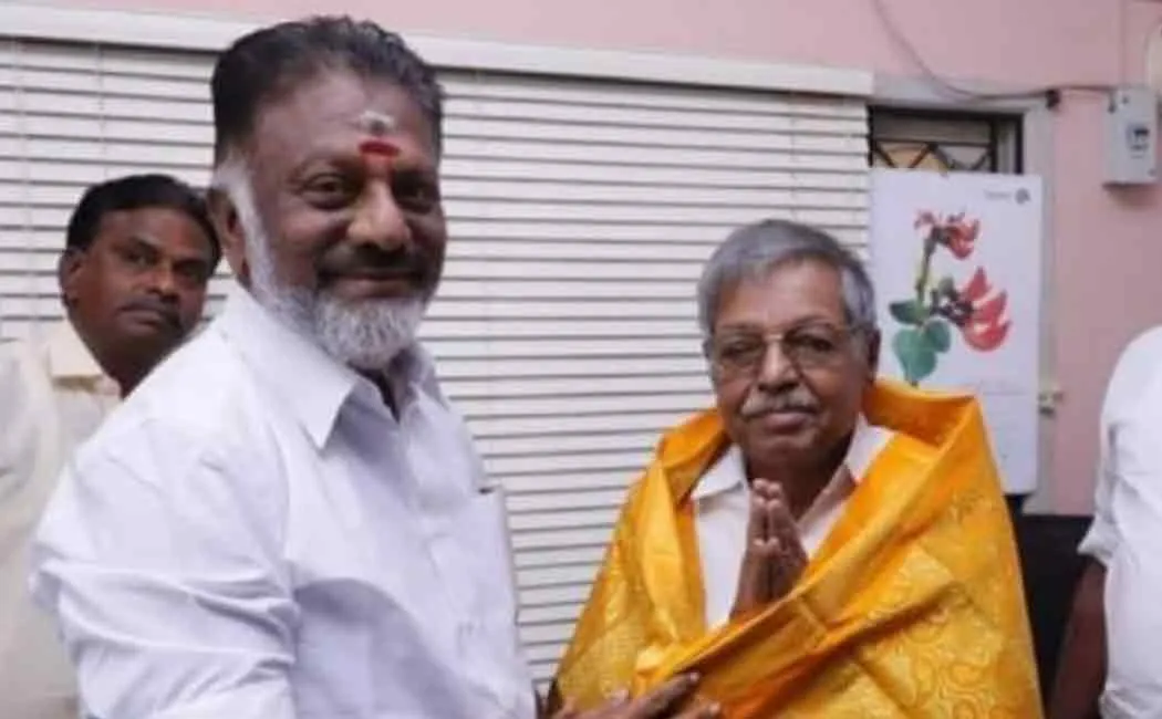 OPS sudden consultation with AIADMK senior leader