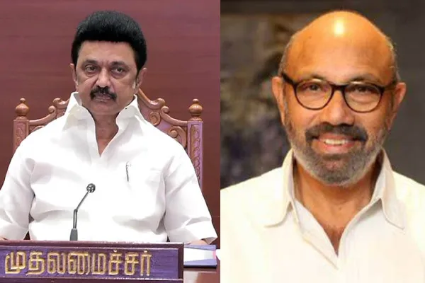 sathyraj wishes mk stalin regards chancellor case victory