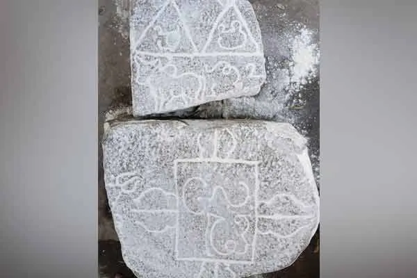 15th century Sannyasis find with Grantha inscription