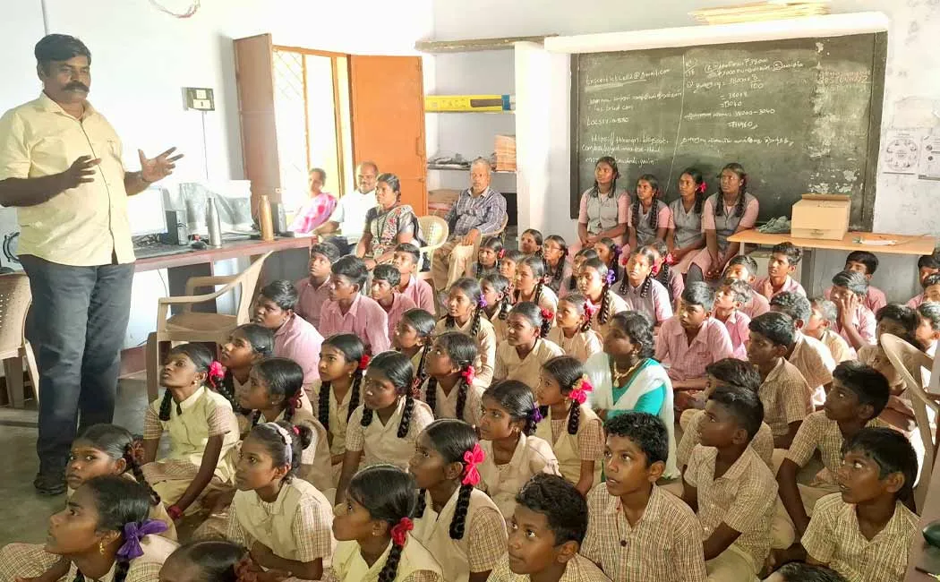 Students should discover the archaeological connection of the town says V. Rajaguru