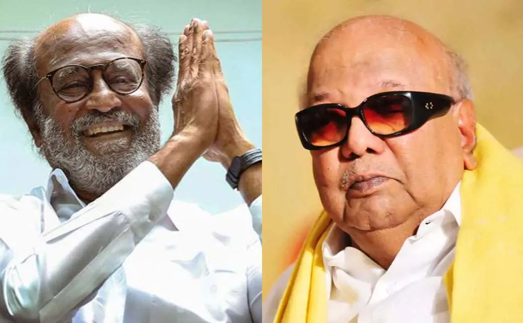 Kalaignar asked vairamuthu about rajini politics