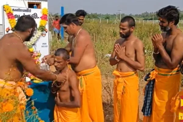vijayakanth dmdk members  turned devotees
