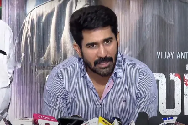 vijay antony about gun culture in hitler press meet