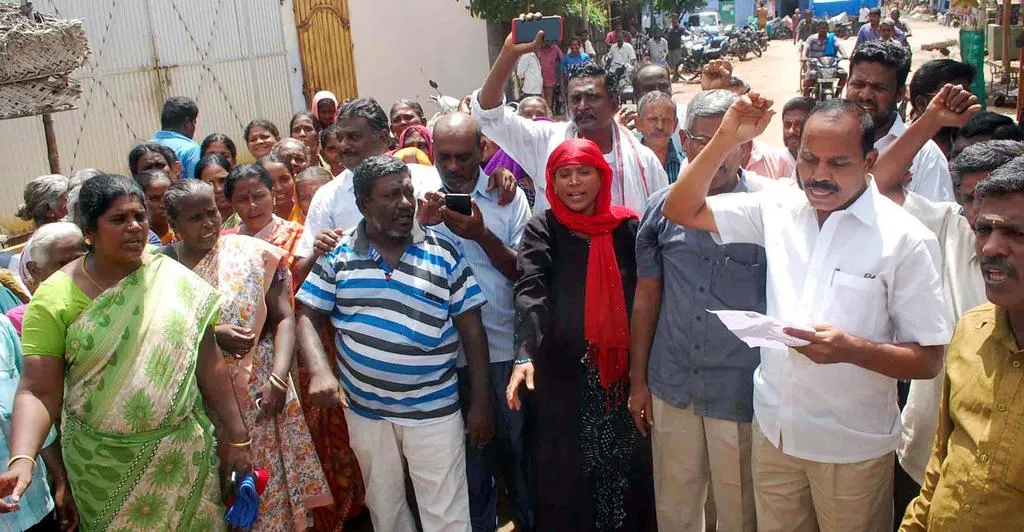  The people's struggle against the new tasmac