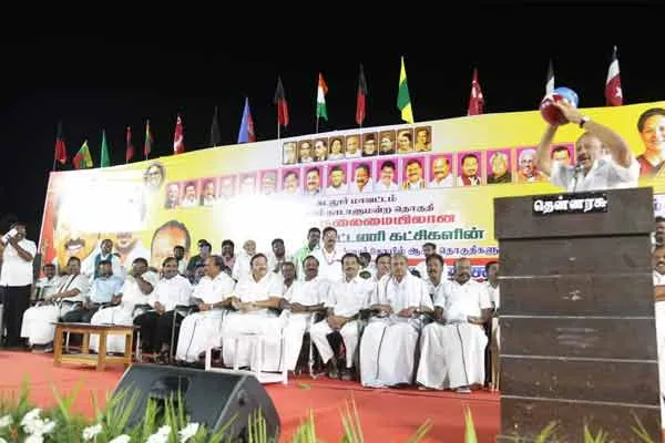 Thirumavalavan says country should be saved from exploiters like Modi gang