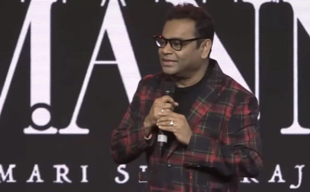 ar rahman speech at maamannan 50th day celebration 
