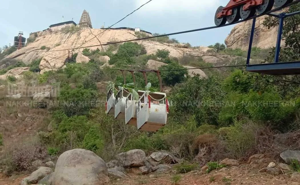 ranipet sholingur Rope car project