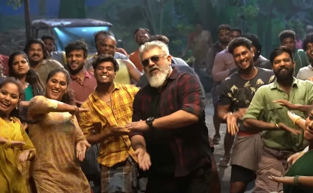 ajith thunivu song chilla chilla lyric video no.1 in youtube trending 