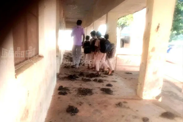 Government school renovated due to the echo of Nakkheeran news 