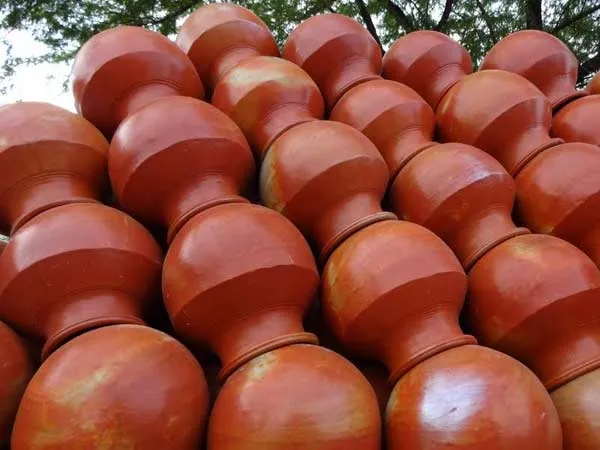 Clay pots