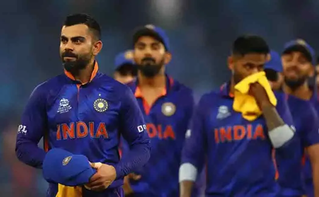 England team's win; The Indian team suffered a crushing defeat; A chance for a final was lost