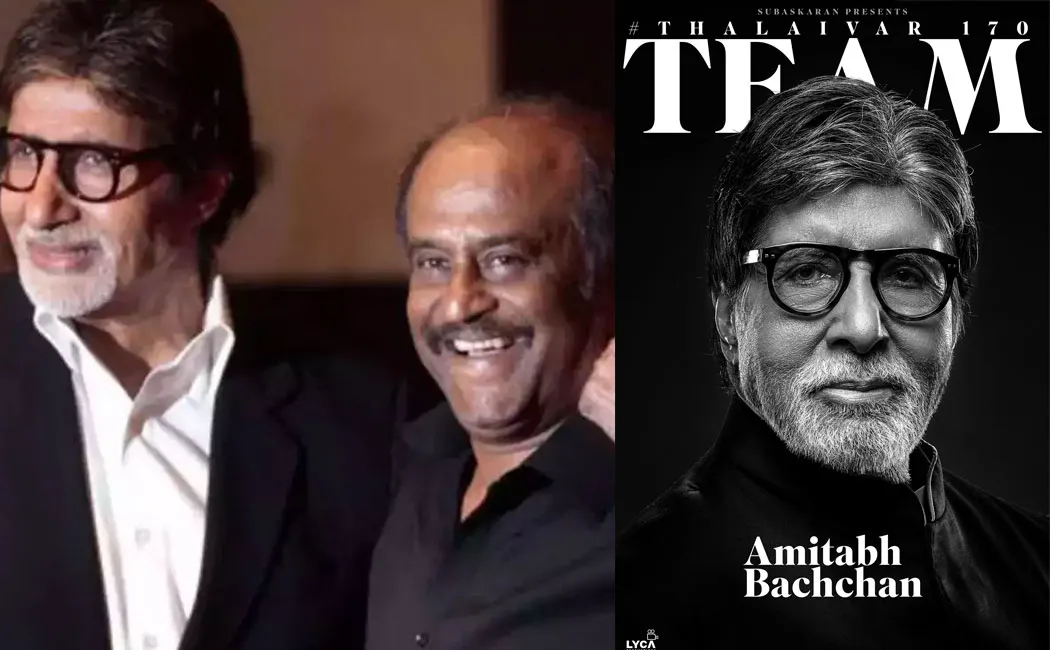  amitabh bachchan joins  rajini 170