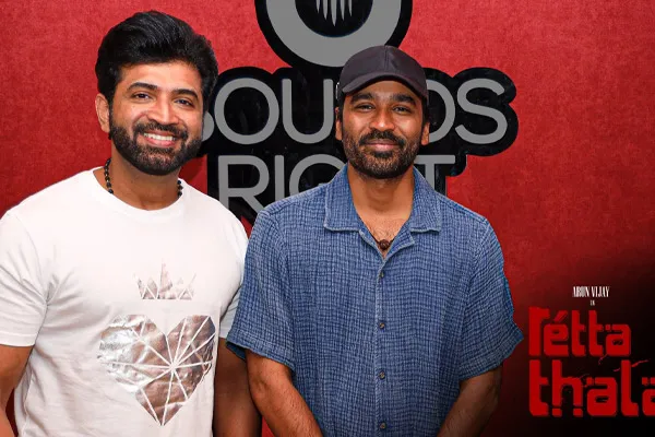dhanush sung in arun vijay retta thala movie