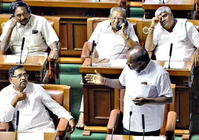 karnataka governor vajubhai vala letter avoid in karnataka government 