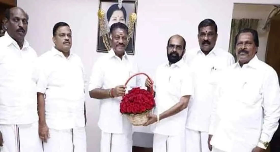 former minister pachaimal has joined the AIADMK!
