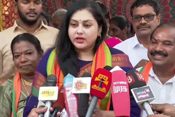 namitha about bjp 