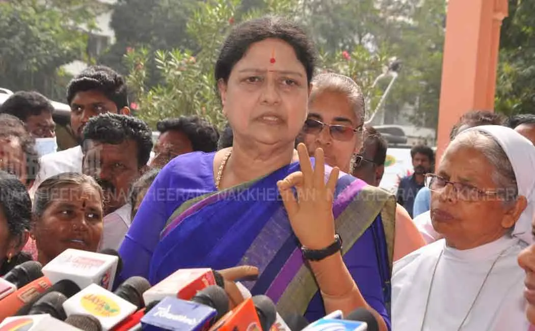 Sasikala talks about AIADMK EPS OPS