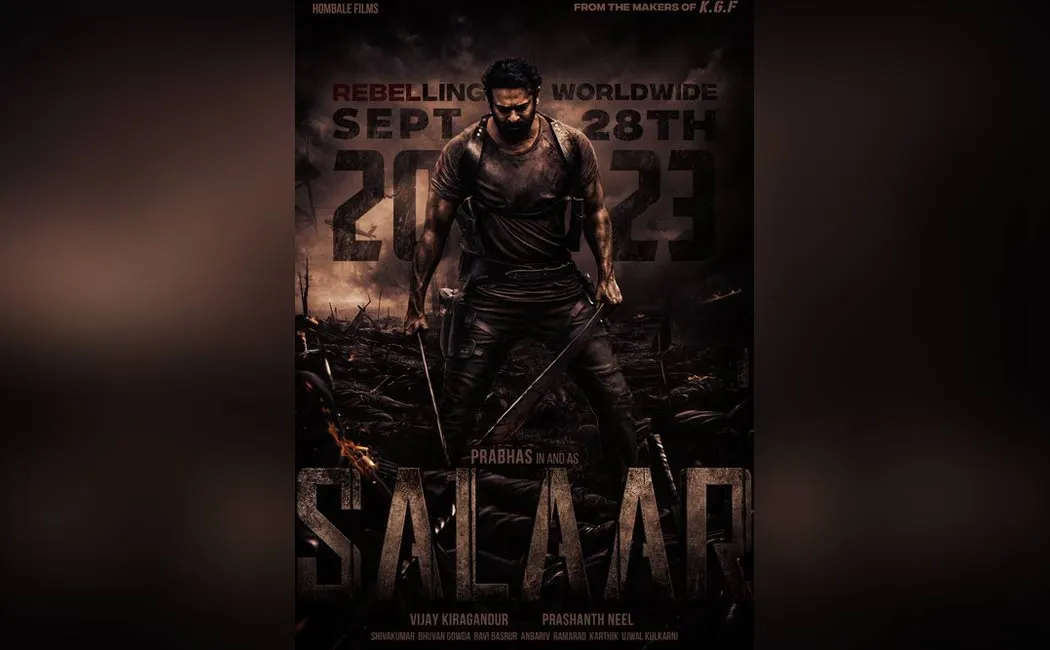 prashanth neel directing prabhas starring salaar movie release date announced