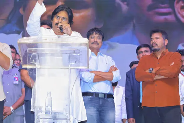 pawan kalyan about shankar in game changer pre release event
