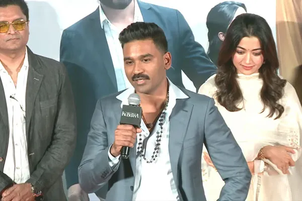 dhanush shared experience about kubera movie shooting