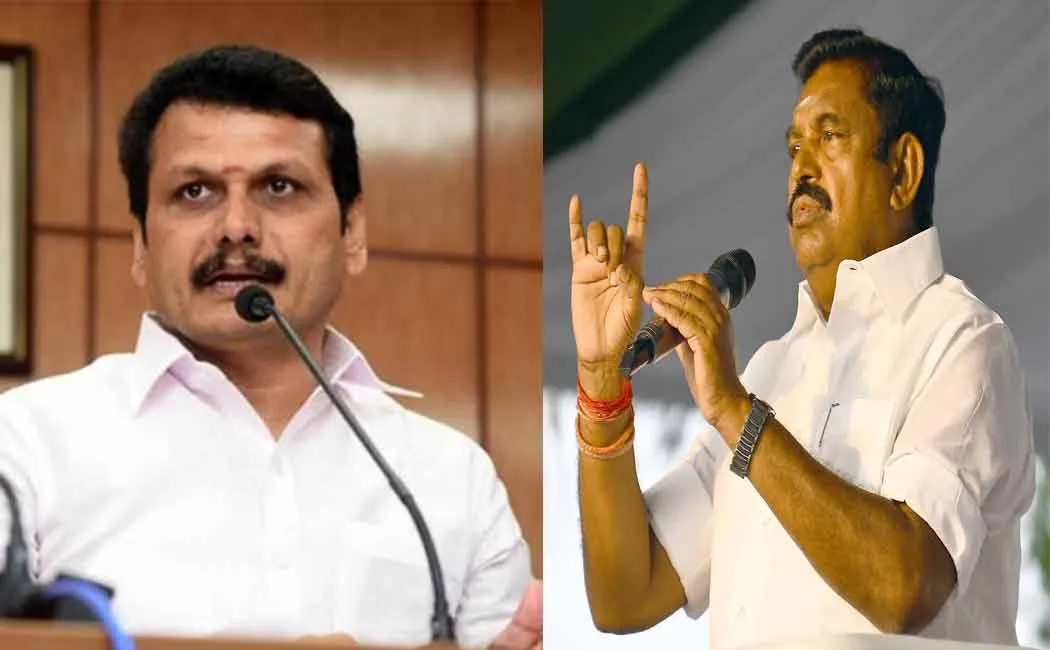Question by Edappadi Palaniswami; The minister replied by pointing out what happened in the AIADMK regime