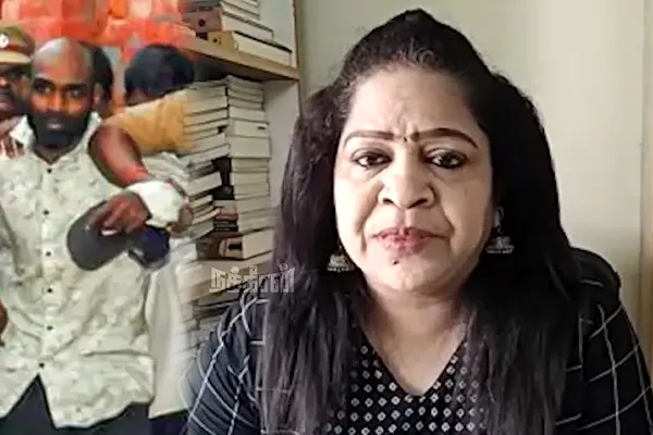 Social activist Sundaravalli speaks out on capital punishment