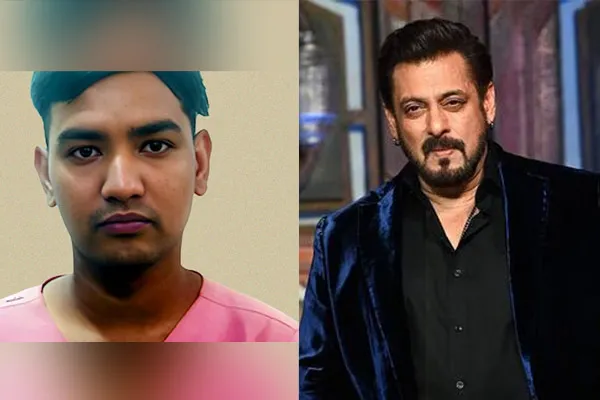 salman khan thretened person arressted