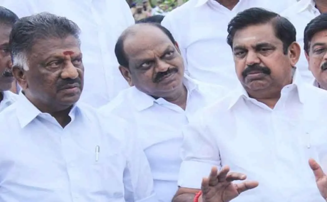 AIADMK comprising OPS; Action by EPS on court order