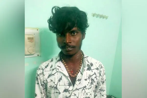 young man misbehave a schoolgirl