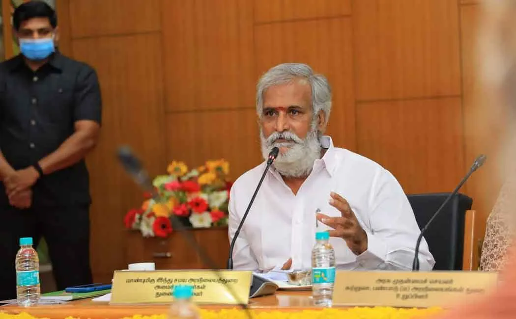 “If you violate the law, you can go to court; Minister Shekhar Babu is ready to answer