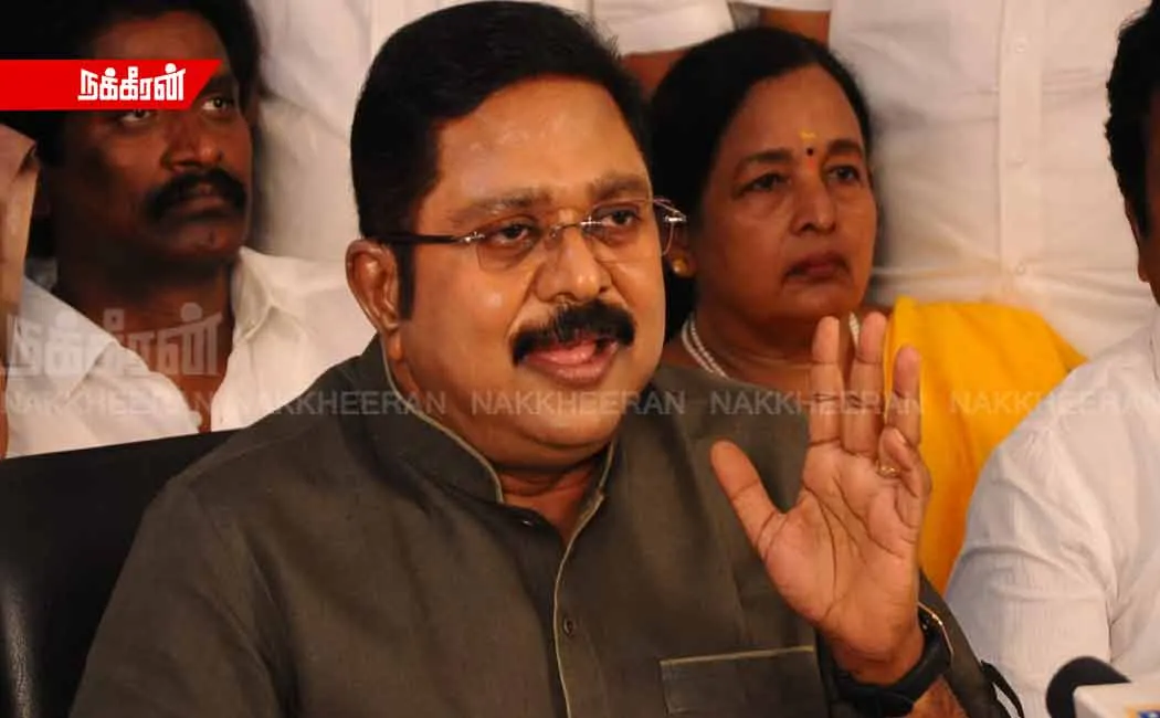 “BJP is responsible for everything; I say the same today”- DTV Dhinakaran