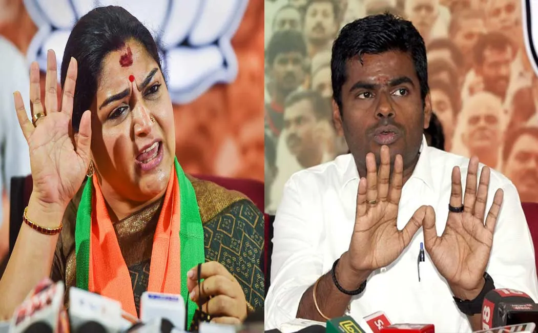 Khushboo's response to Annamalai's comment on Jayalalithaa