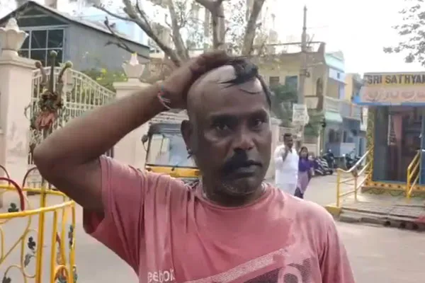 The driver challenged the YSR party MLA