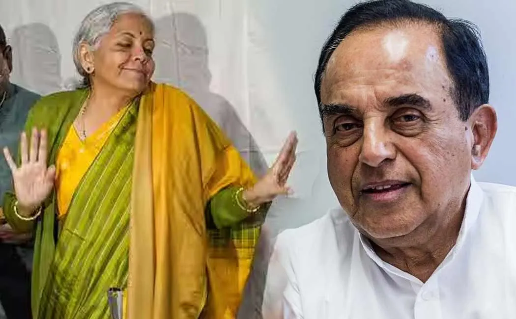 Subramanian Swamy criticize Nirmala Sitharaman on Union budget  