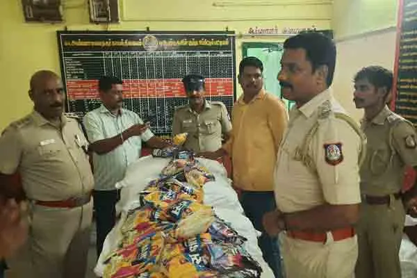 Police seized 1.5 tons of illegal products in raid