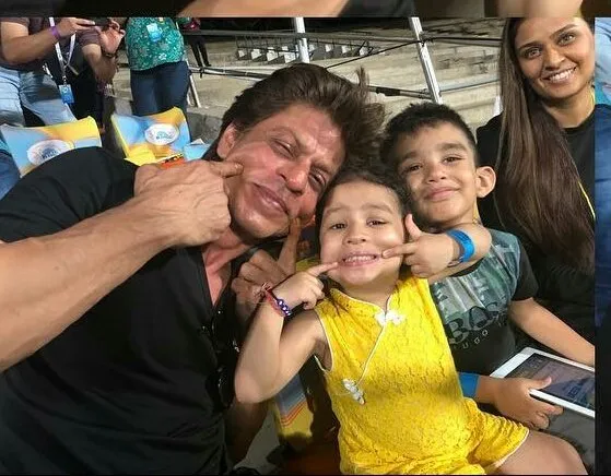 sharuk with ziva